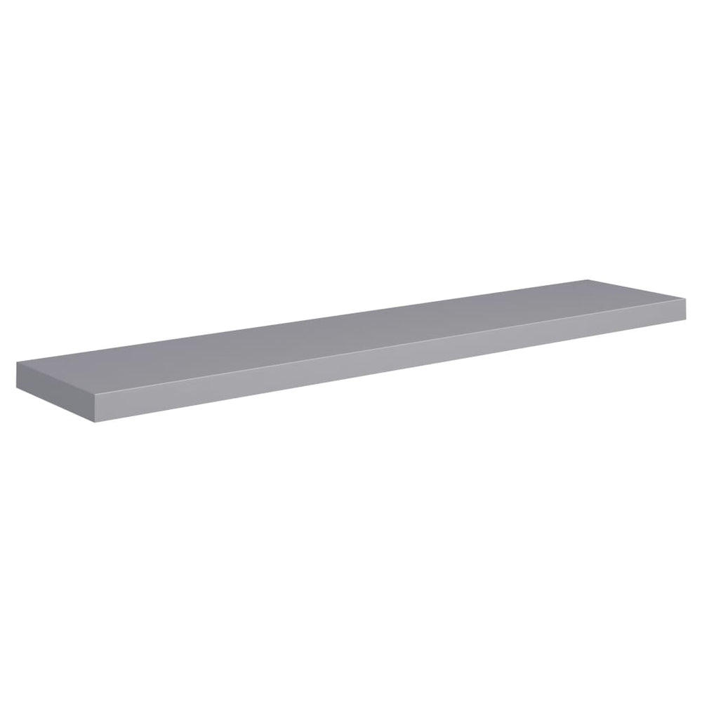 Raft De Perete Suspendat, , 120X23,5X3,8 Cm, Mdf Gri
