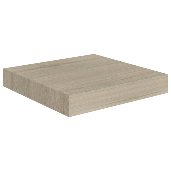 Rafturi Perete Suspendate, 4 Buc., , 23X23,5X3,8 Cm, Mdf Stejar