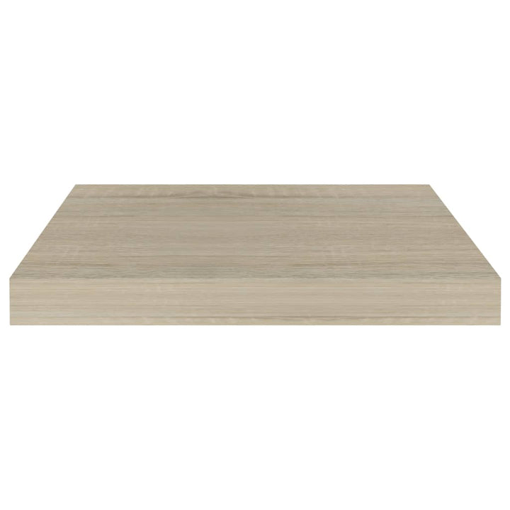 Rafturi De Perete Suspendate, 2 Buc., , 40X23X3,8 Cm, Mdf Stejar