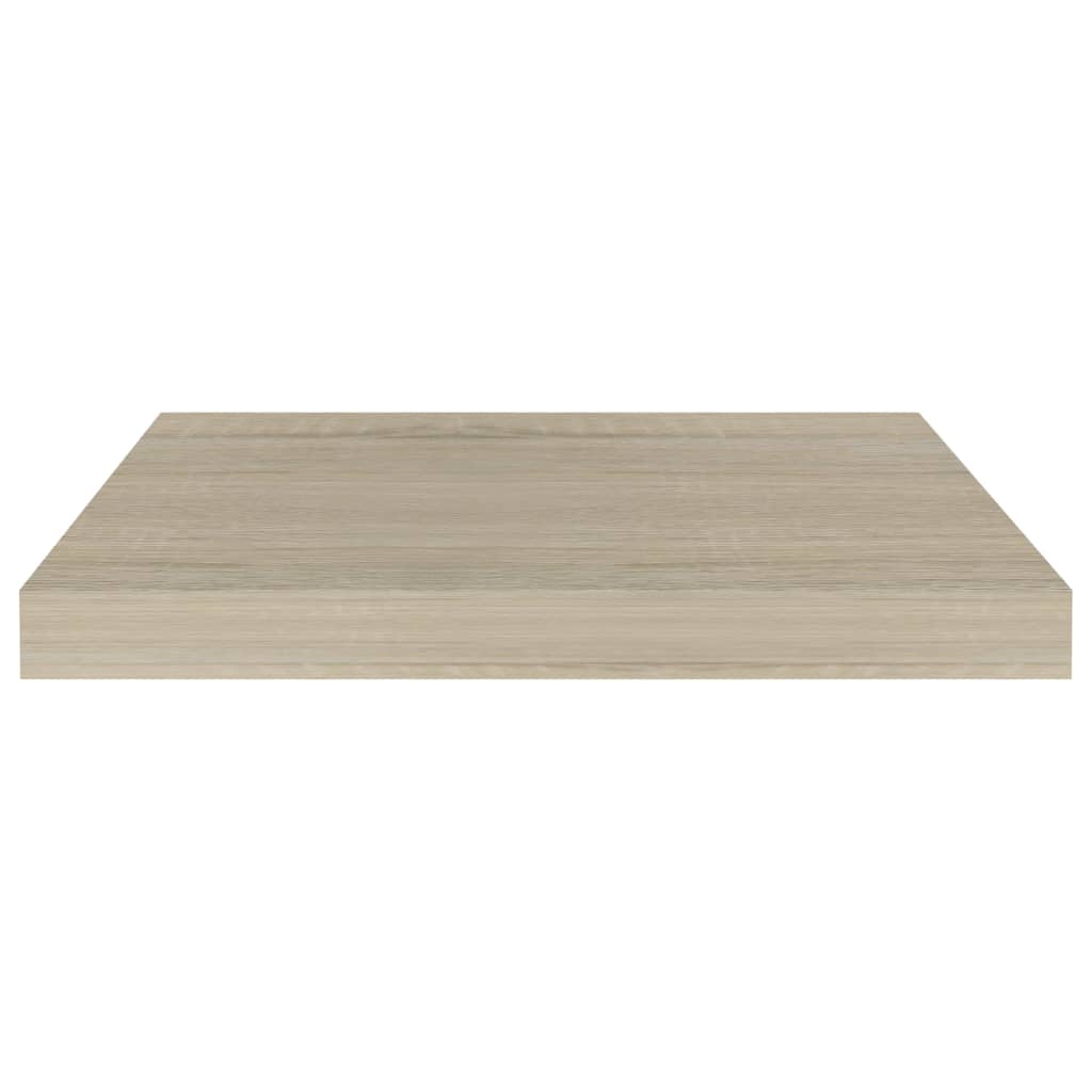 Rafturi De Perete Suspendate, 4 Buc., , 50X23X3,8 Cm, Mdf Stejar