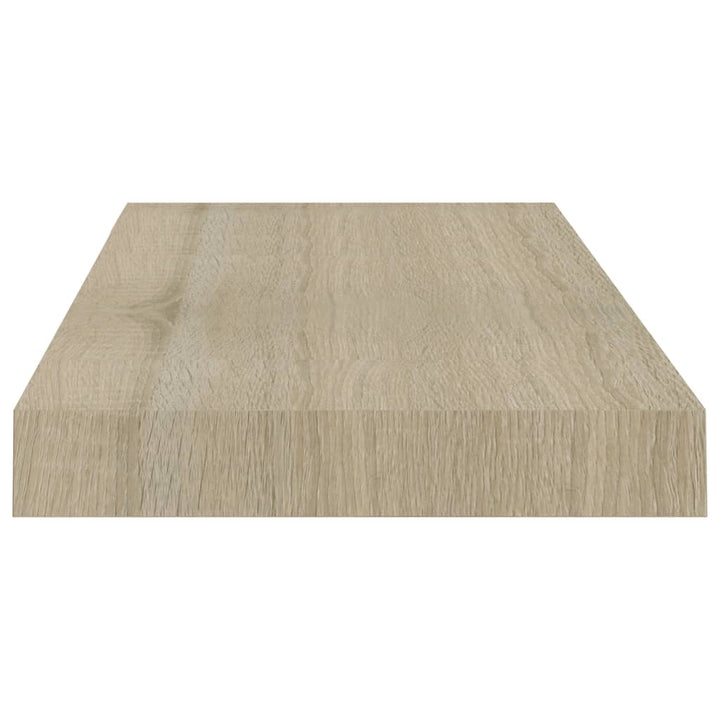 Rafturi De Perete Suspendate, 4 Buc., , 50X23X3,8 Cm, Mdf Stejar