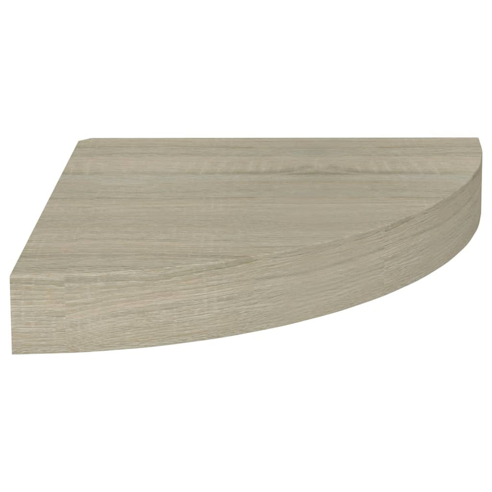Raft Colțar De Perete, , 25 X 25 X 3,8 Cm, Mdf Stejar