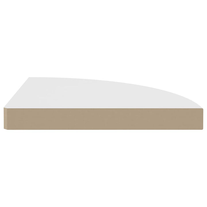 Raft Colțar De Perete, , 35 X 35 X 3,8 Cm, Mdf Alb