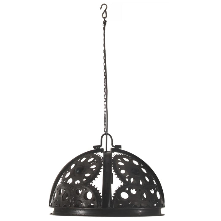 Lampă De Tavan Industrială Cu Lanț, Model Roată, 45 Cm, E27