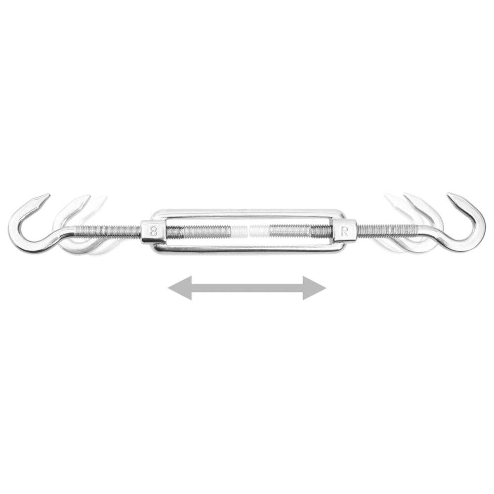 Set Accesorii Parasolar Din Oțel Inoxidabil, 12 Piese