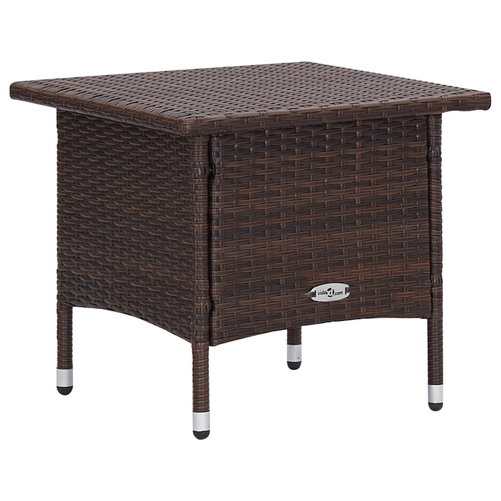 Set Mobilier Relaxare Grădină Cu Perne 2 Piese Poliratan