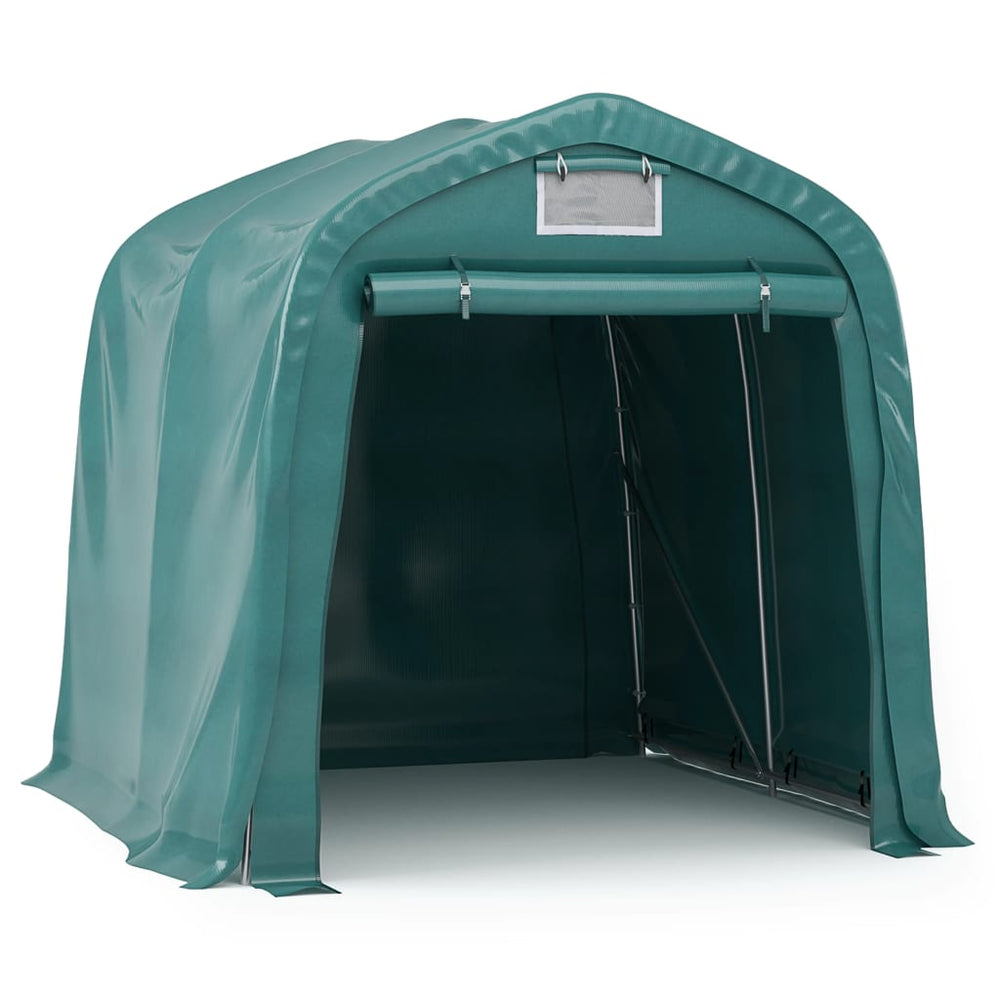 Cort De Garaj, Verde, 2,4 X 2,4 M, Pvc