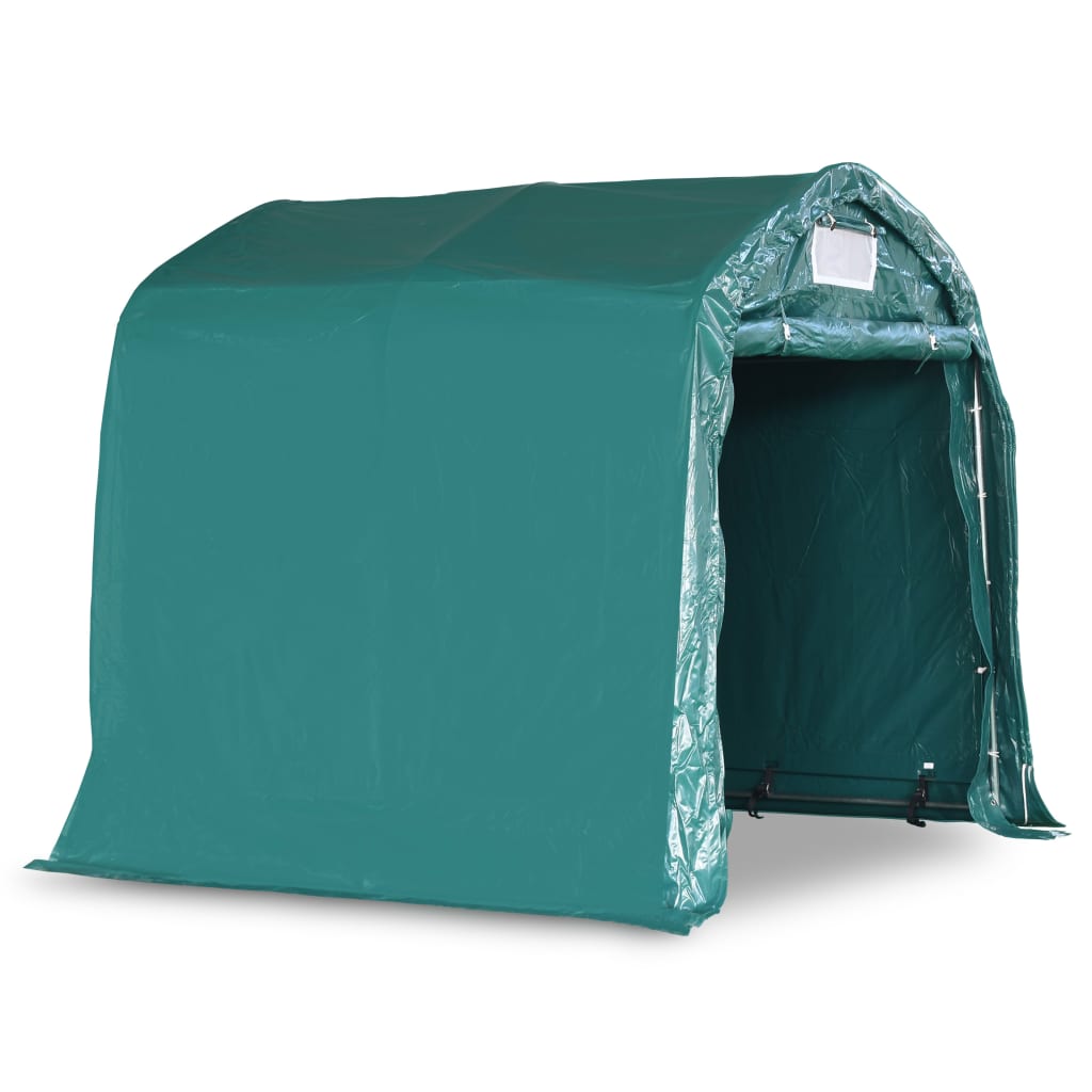 Cort De Garaj, Verde, 2,4 X 2,4 M, Pvc