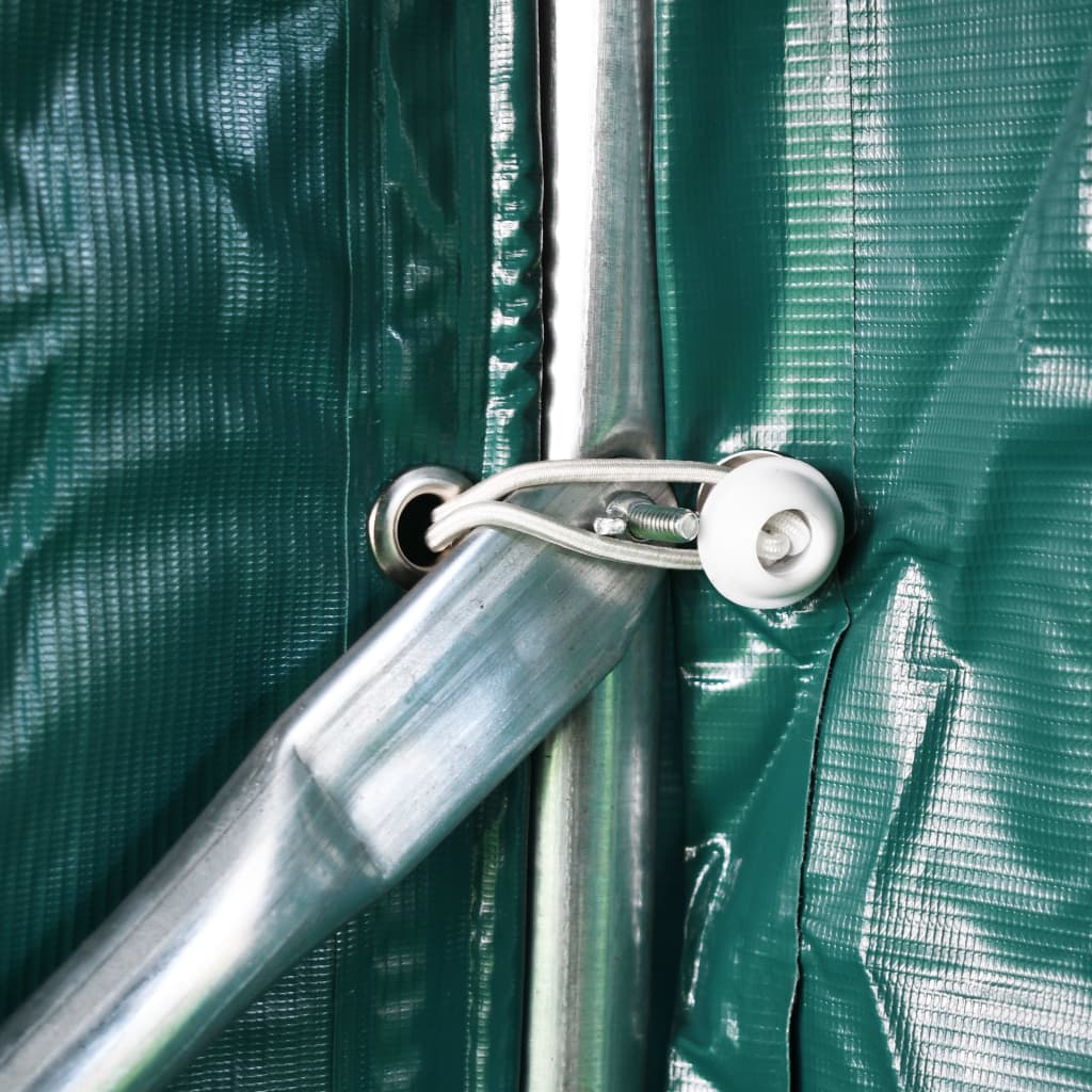 Cort De Garaj, Verde, 2,4 X 2,4 M, Pvc