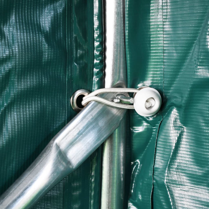 Cort De Garaj, Verde, 2,4 X 2,4 M, Pvc