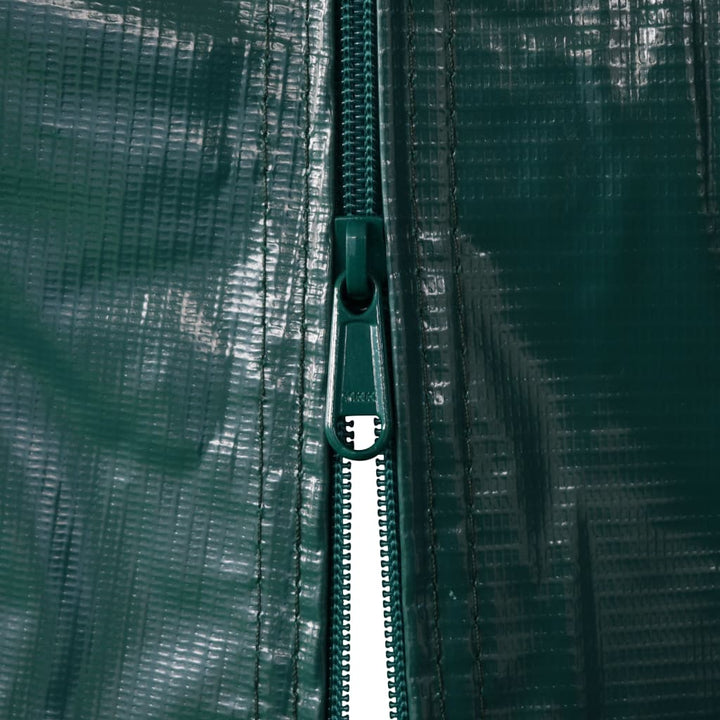 Cort De Garaj, Verde, 2,4 X 2,4 M, Pvc