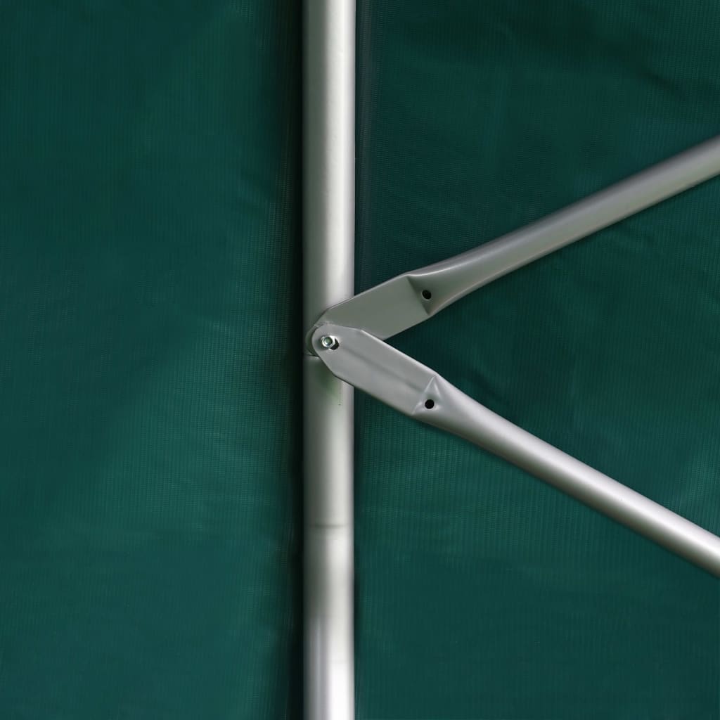 Cort Pentru Animale, Verde, 3,7X3,7 M, Pvc