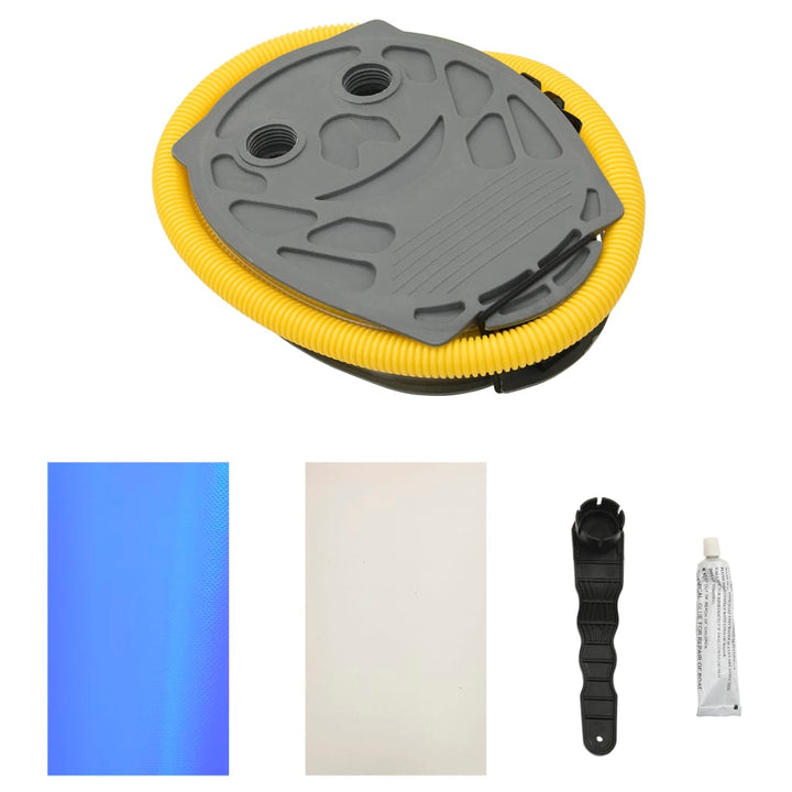 Rulou De Gimnastică Gonflabil Cu Pompă, , Pvc