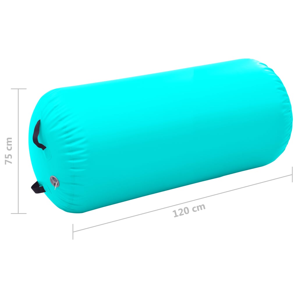 Rulou De Gimnastică Gonflabil Cu Pompă, , , Pvc