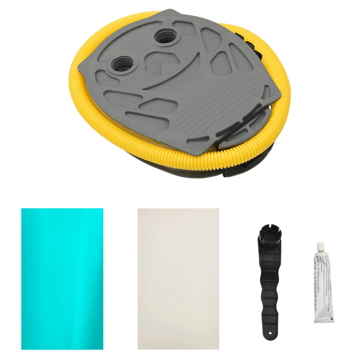 Rulou De Gimnastică Gonflabil Cu Pompă, , , Pvc