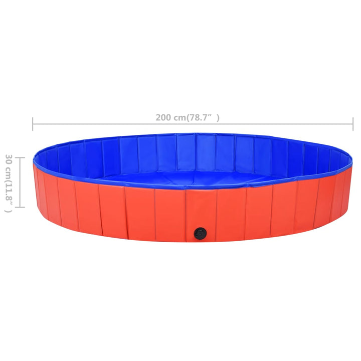 Piscină Pentru Câini Pliabilă, , , Pvc