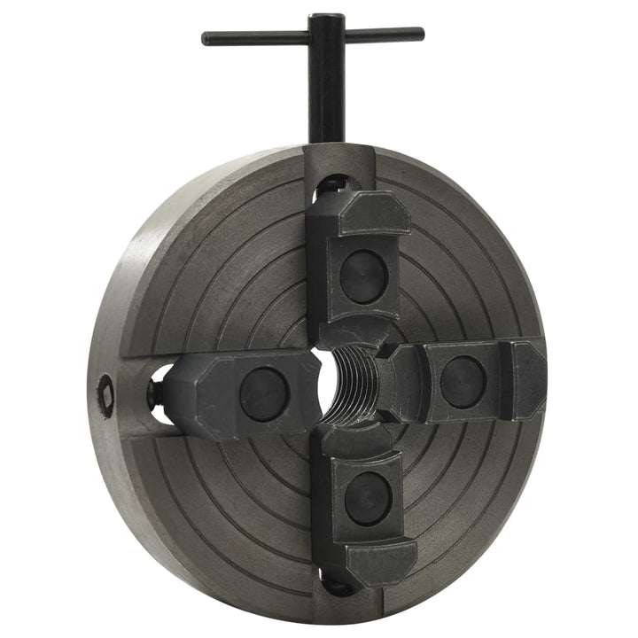 Mandrină Pentru Lemn 4 Fălci Conexiune M33 Negru 150X63 Mm Oțel