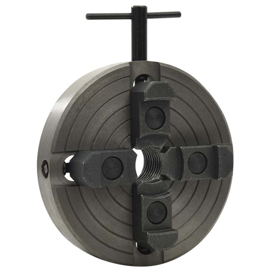 Mandrină Pentru Lemn 4 Fălci Conexiune M33 Negru 150X63 Mm Oțel
