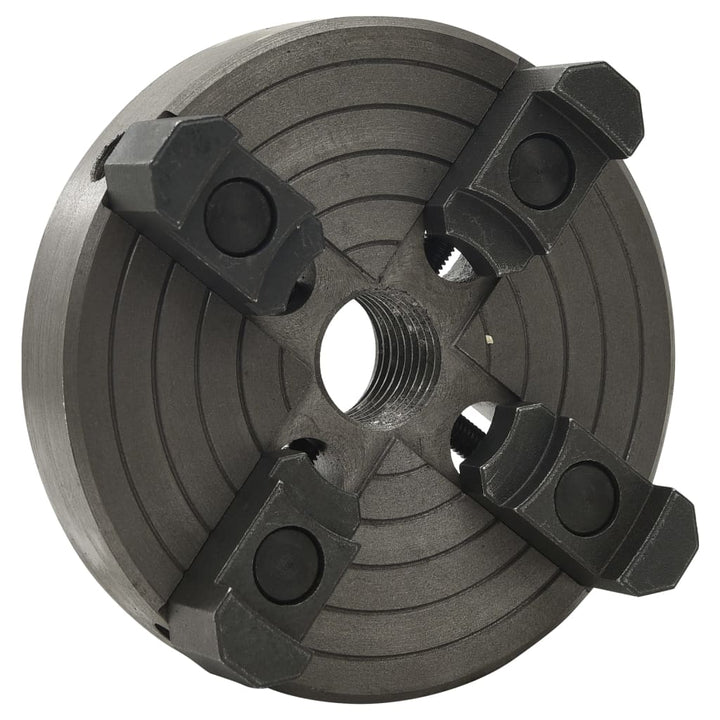 Mandrină Pentru Lemn 4 Fălci Conexiune M33 Negru 150X63 Mm Oțel