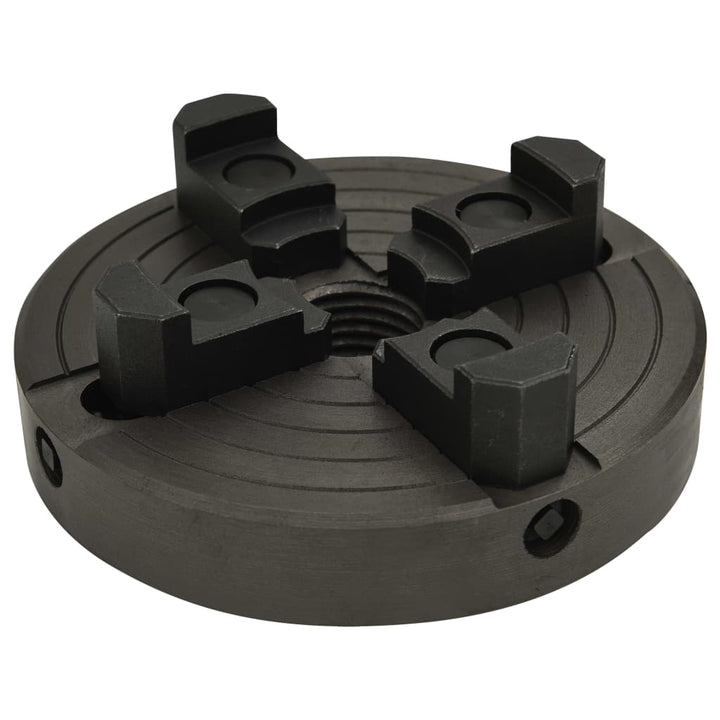Mandrină Pentru Lemn 4 Fălci Conexiune M33 Negru 150X63 Mm Oțel