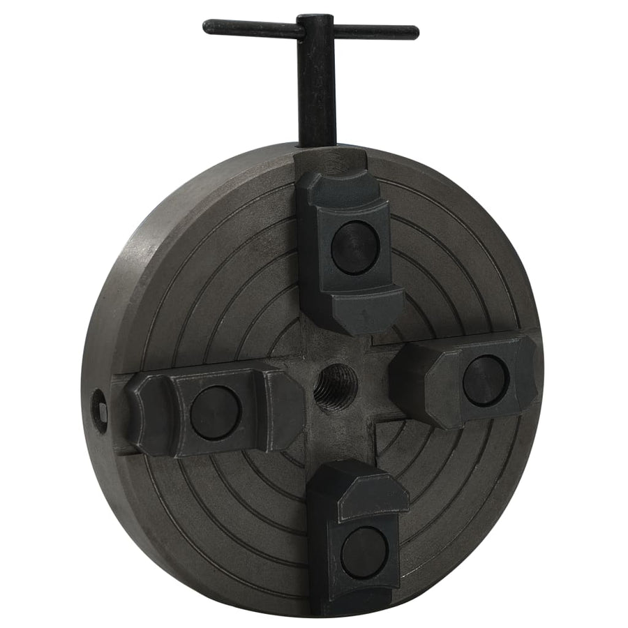 Mandrină Pentru Lemn 4 Fălci Conexiune M18 Negru 150X63 Mm Oțel
