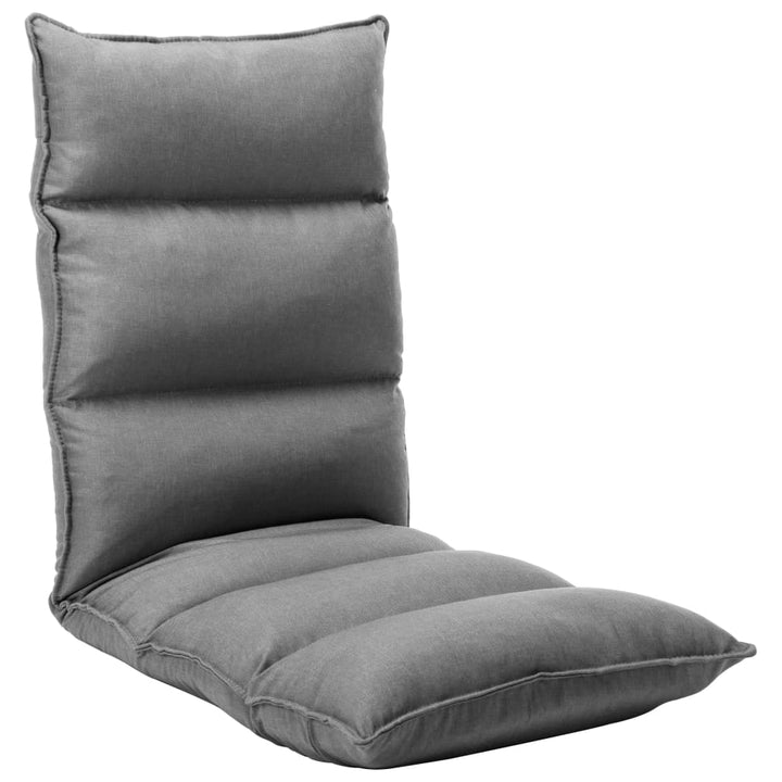Scaun De Podea Pliabil, Roșu Vin, Material Textil