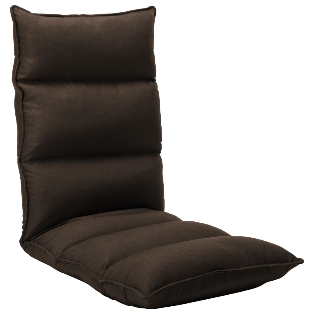 Scaun De Podea Pliabil, Roșu Vin, Material Textil