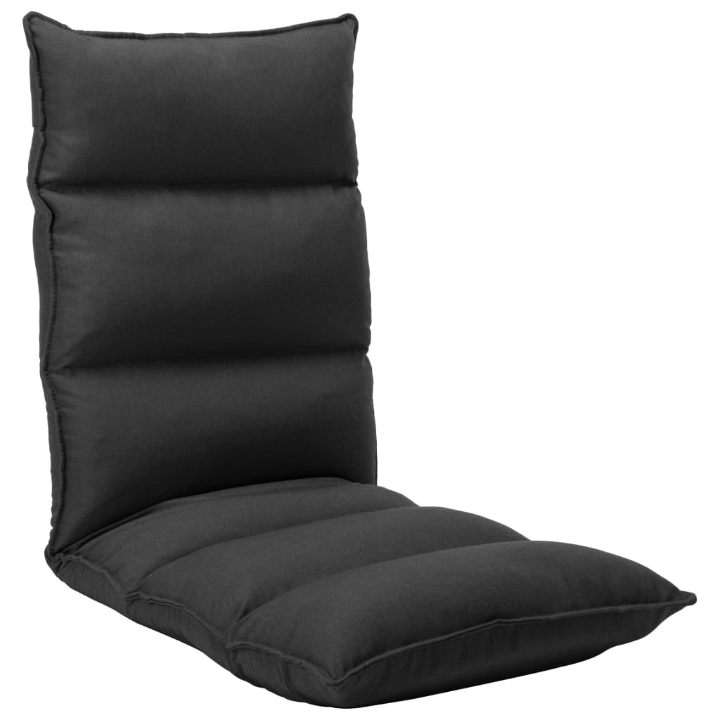 Scaun De Podea Pliabil, Roșu Vin, Material Textil