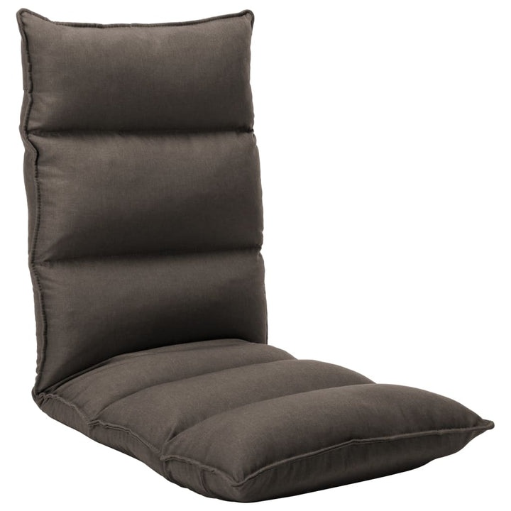 Scaun De Podea Pliabil, Roșu Vin, Material Textil