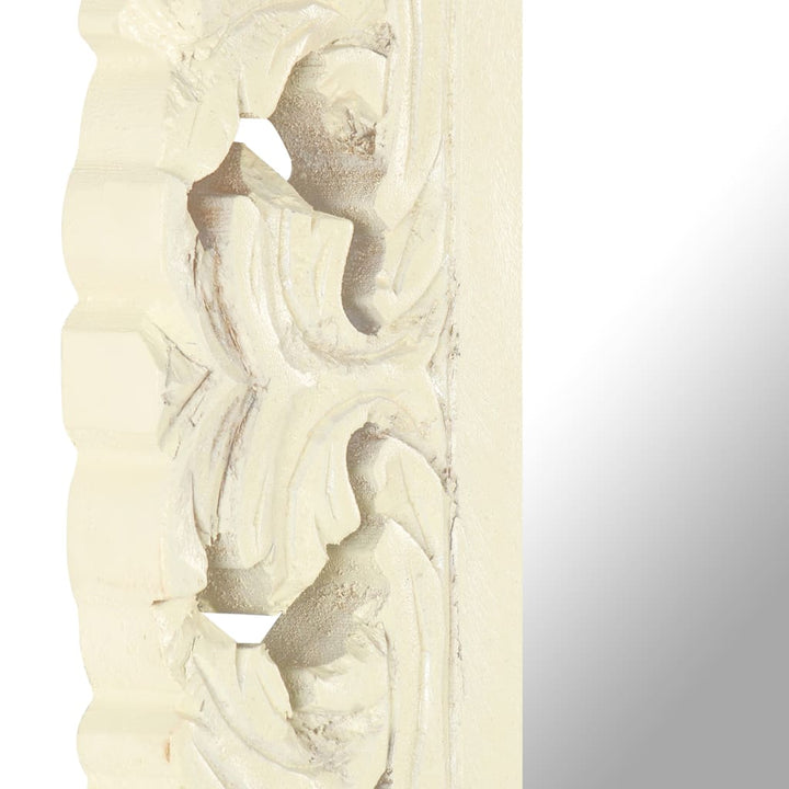 Oglindă Sculptată Manual, , , Lemn Masiv Mango
