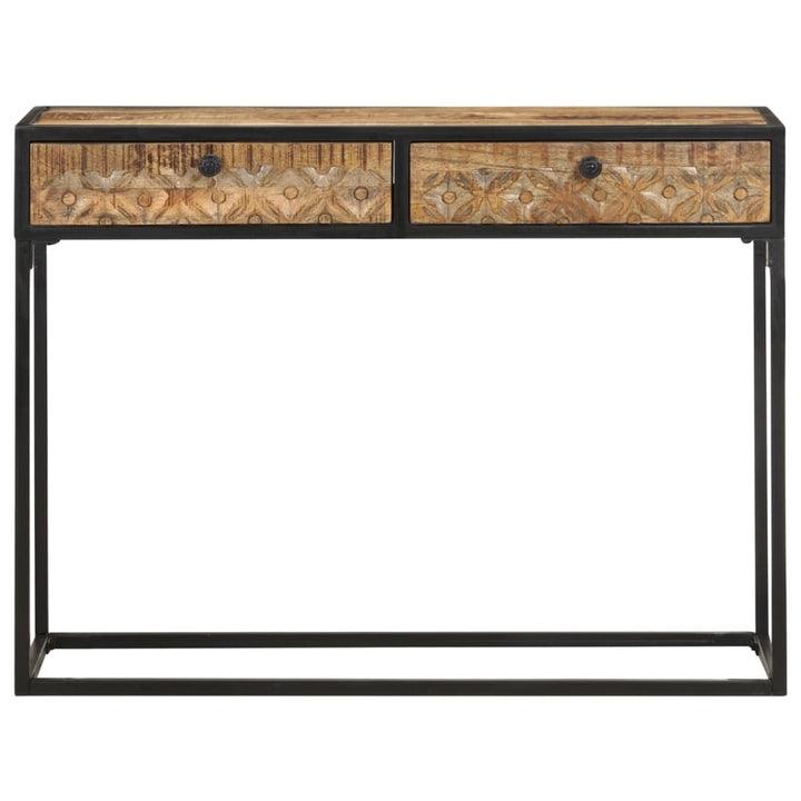 Masă Consolă, 100X35X75 Cm, Lemn Masiv De Mango