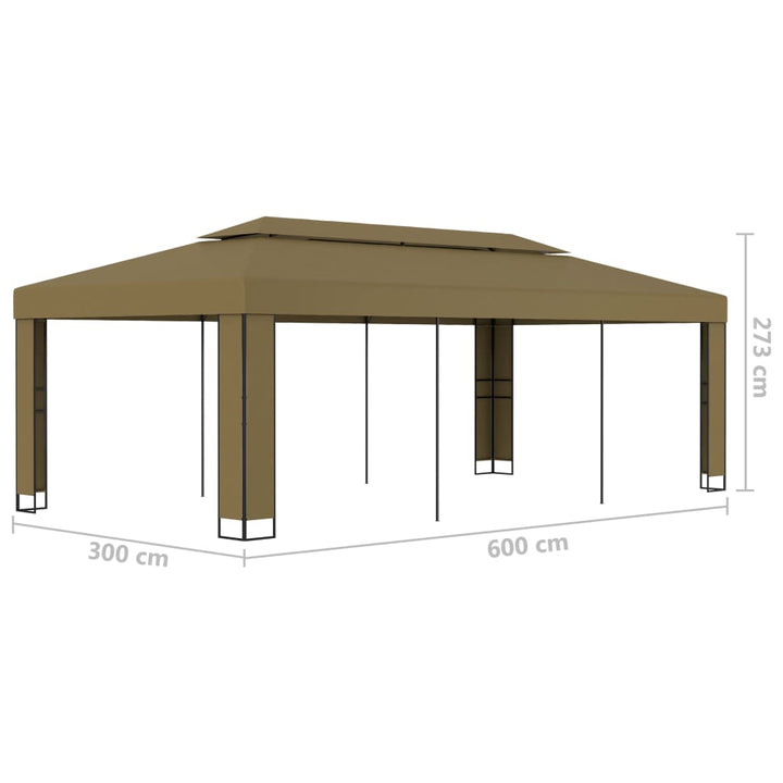 Pavilion Cu Acoperiș Dublu, , , 180 G/M²