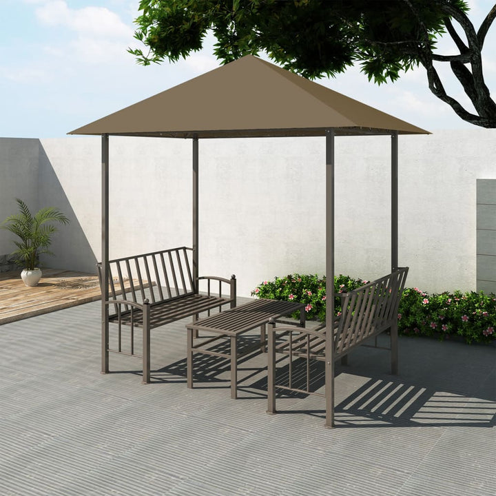 Pavilion De Grădină Cu Masă Și Bănci, , 2,5X1,5X2,4 M