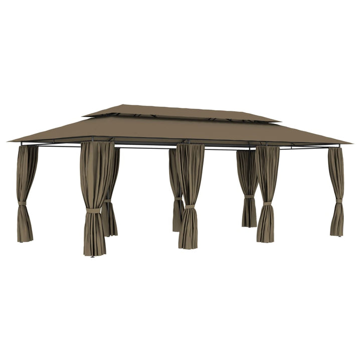 Pavilion Cu Perdele, , 600 X 298 X 270 Cm, 180 G/M²
