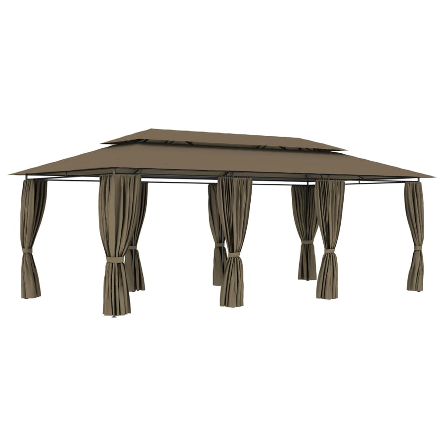 Pavilion Cu Perdele, , 600 X 298 X 270 Cm, 180 G/M²