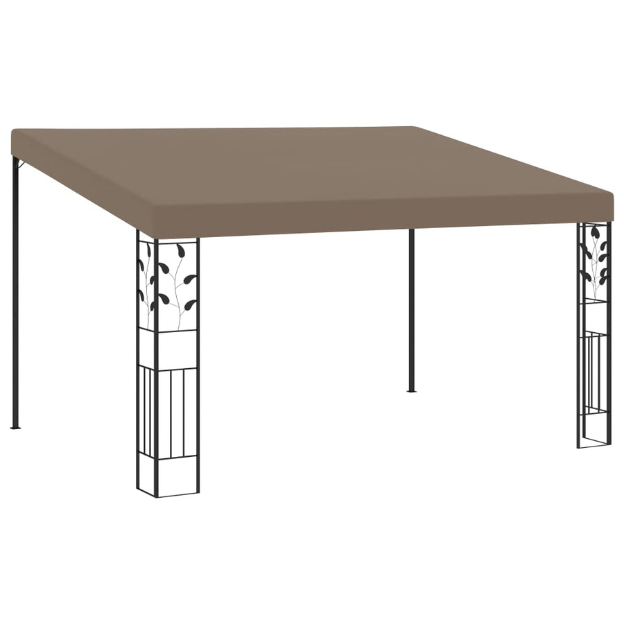 Pavilion Montat De Perete, Gri Taupe, 4 X 3 X 2,5 M