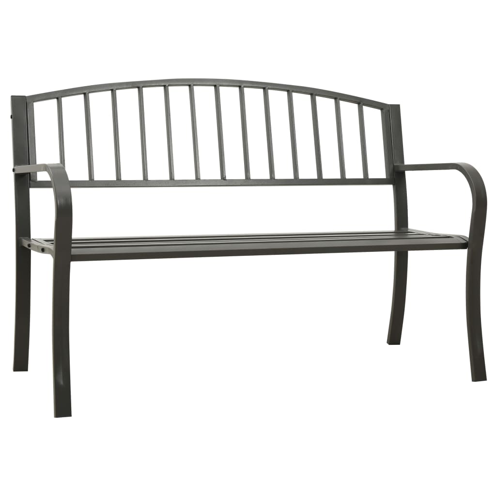 Bancă De Grădină, , 125 Cm, Oțel