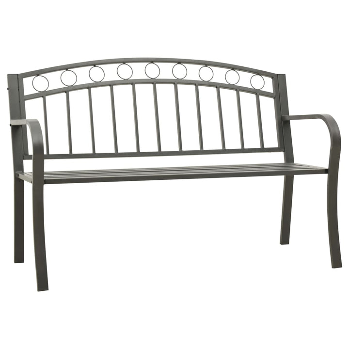 Bancă De Grădină, , 125 Cm, Oțel