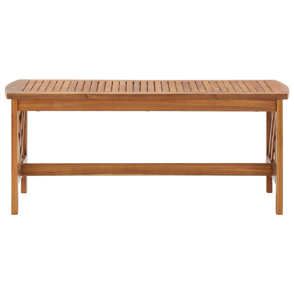 Masă De Cafea, 102 X 50 X 43 Cm, Lemn Masiv De Acacia