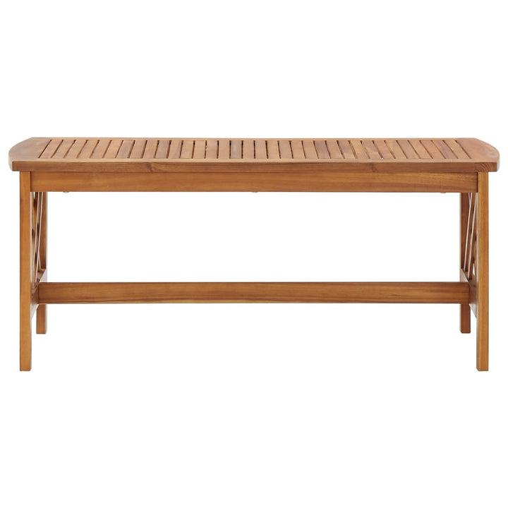Masă De Cafea, 102 X 50 X 43 Cm, Lemn Masiv De Acacia