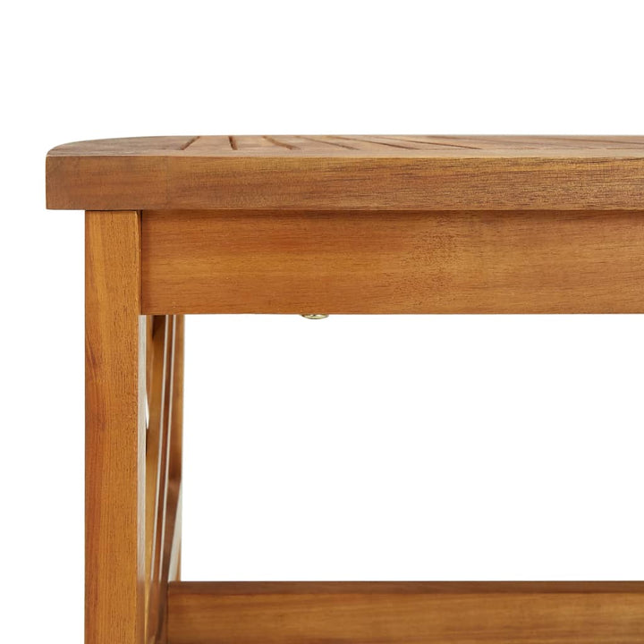 Masă De Cafea, 102 X 50 X 43 Cm, Lemn Masiv De Acacia