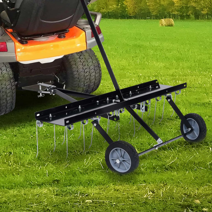 Scarificator Pentru Mașină De Tuns Iarbă Ride-On, 100 Cm