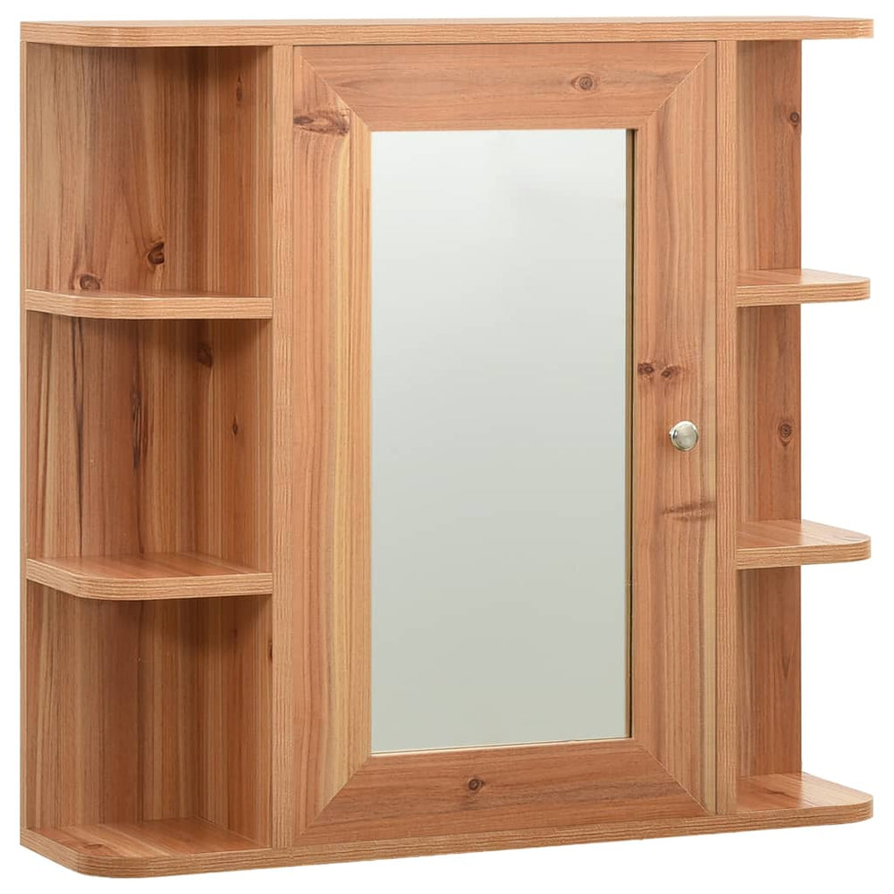 Dulap De Baie Cu Oglindă, , 66X17X63 Cm, Mdf