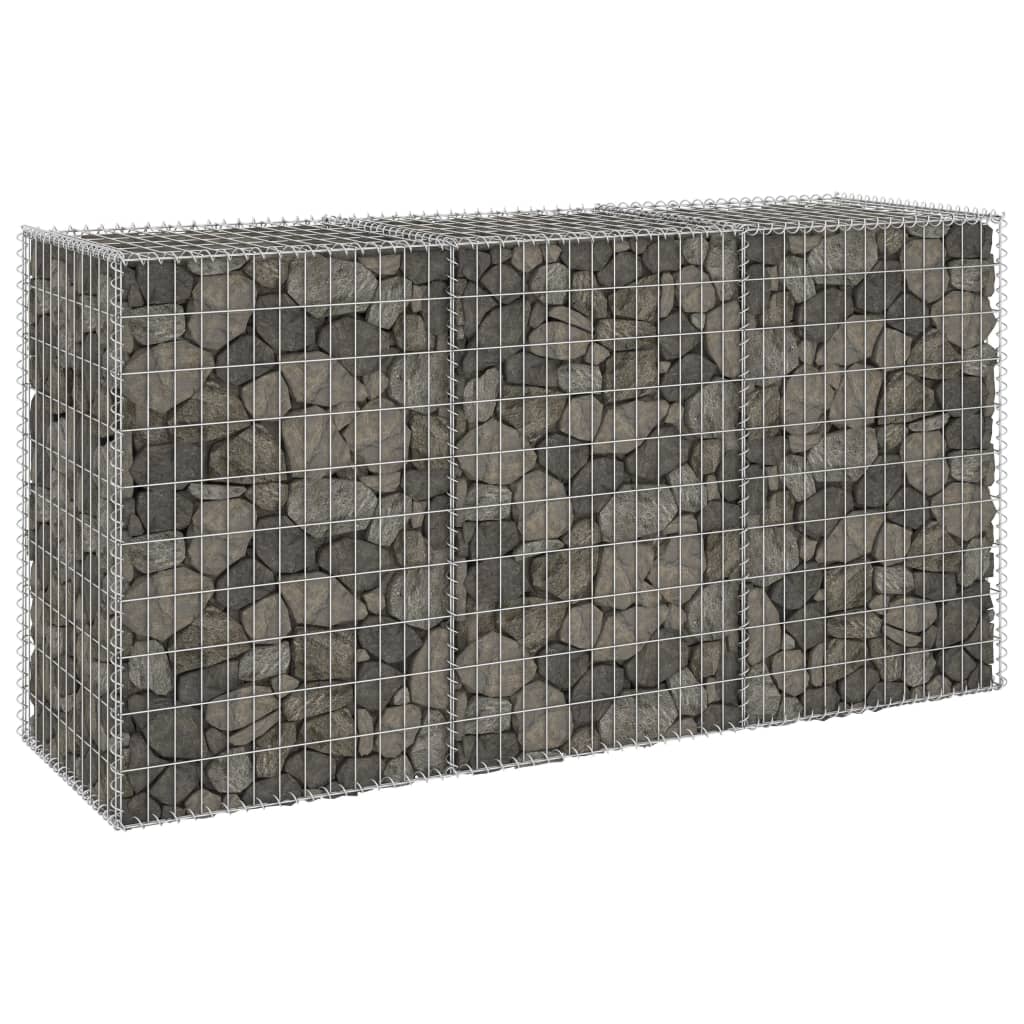 Perete Gabion Cu Capace, , Oțel Galvanizat