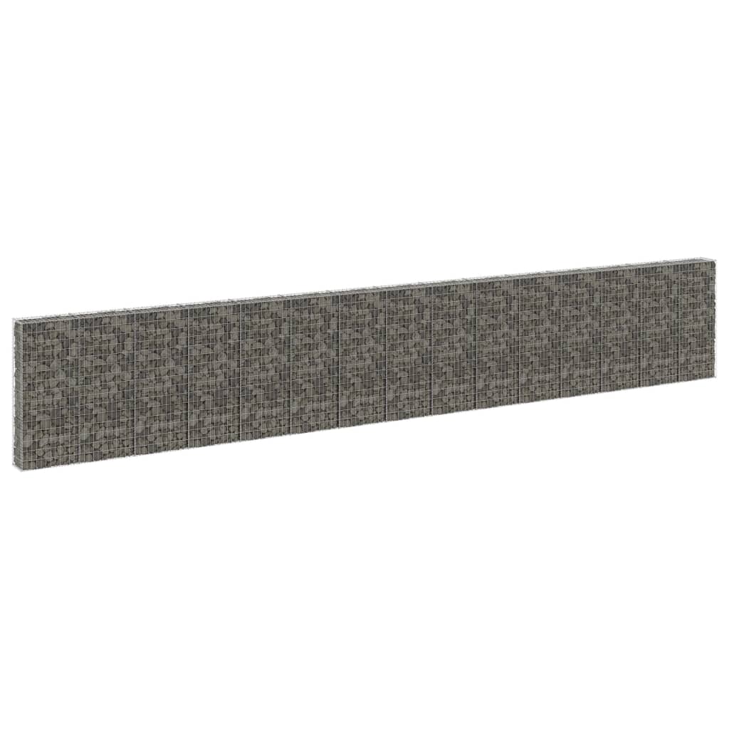 Perete Gabion Cu Capace, , Oțel Galvanizat