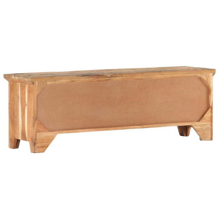 Comodă Tv, 120 X 30 X 40 Cm, Lemn Masiv Acacia/Lemn Reciclat