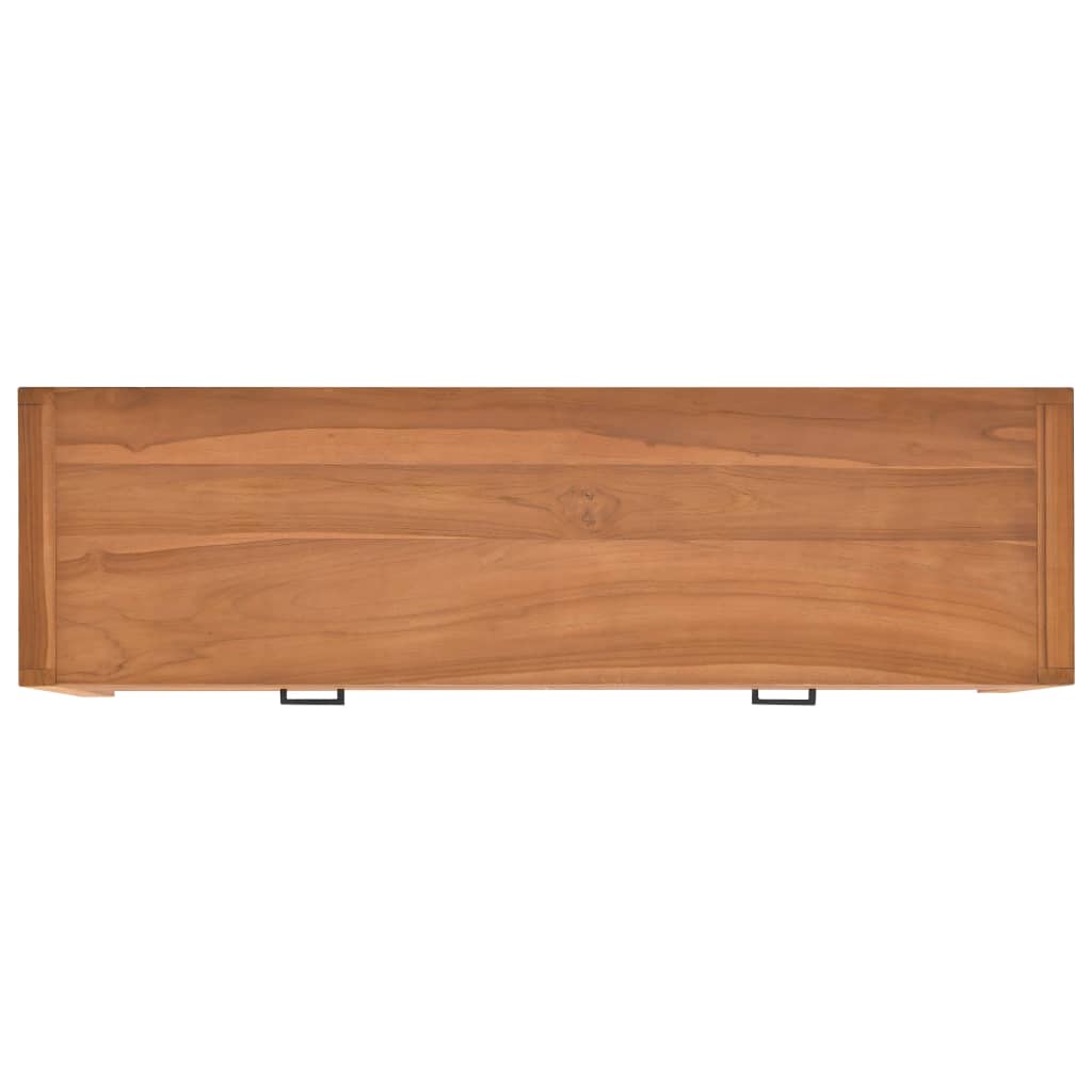 Comodă Tv, 140 X 40 X 45 Cm, Lemn De Tec