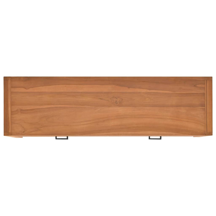 Comodă Tv, 140 X 40 X 45 Cm, Lemn De Tec