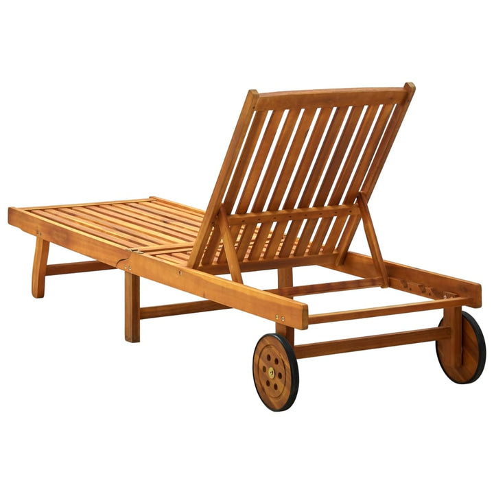 De Plajă, Lemn Masiv De Acacia