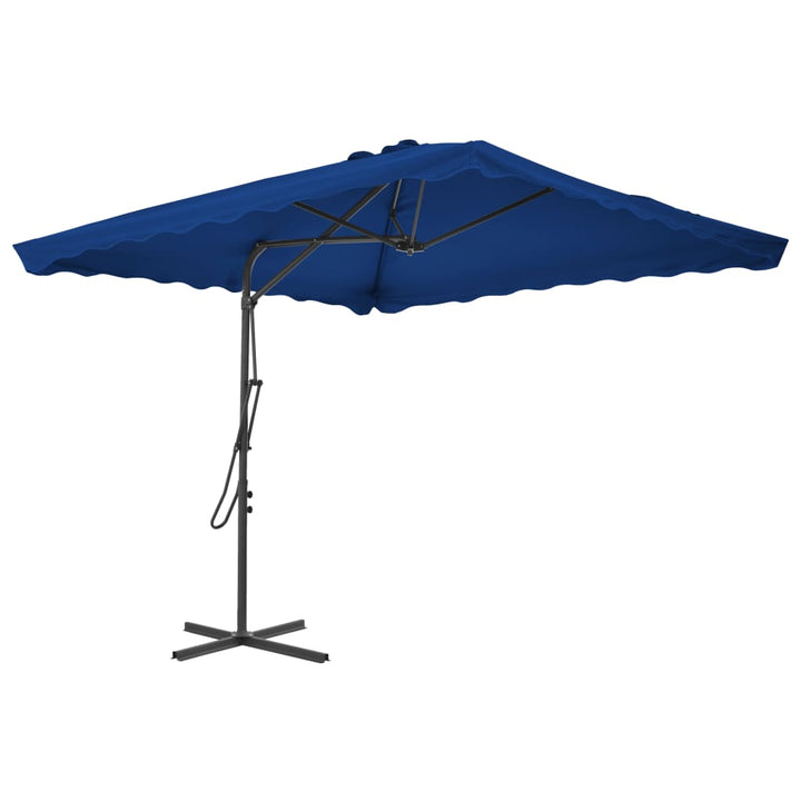 Umbrelă Soare De Exterior, Stâlp Oțel, , 250 X 250 Cm